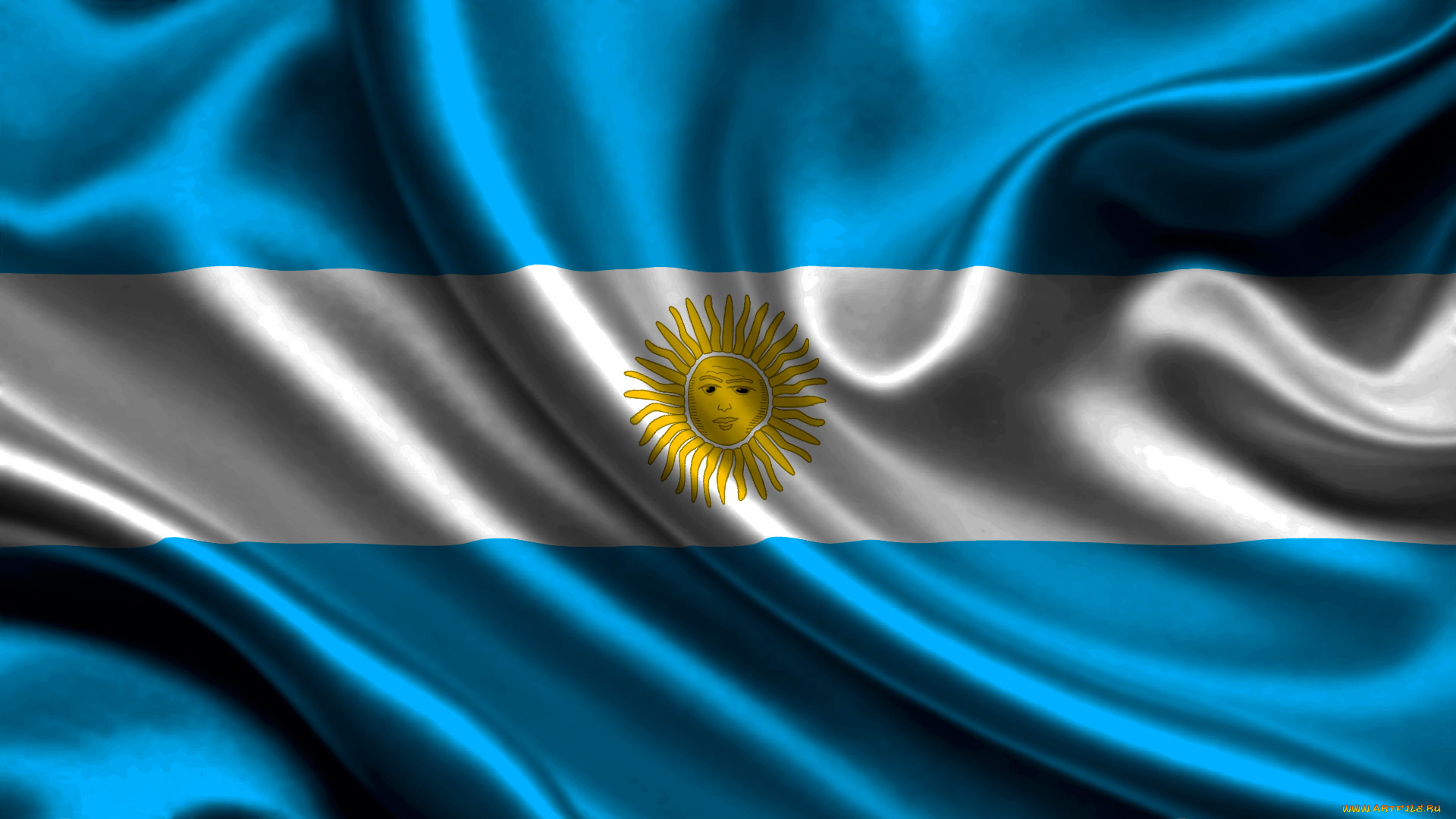 , , , argentina, , flag, satin